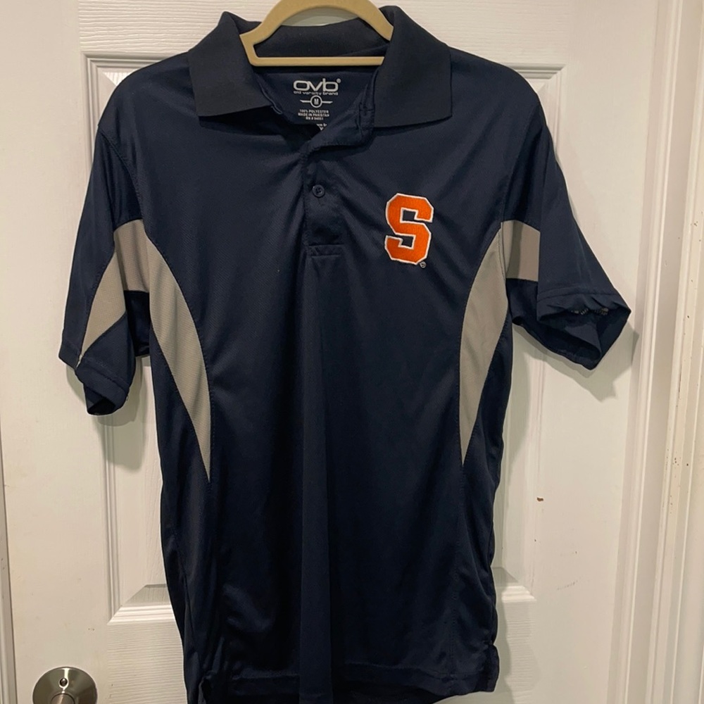 Men's Navy Penn State Polo Print T-Shirt brand OVB Size S